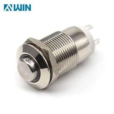 Dia 12 mm metalen drukknopschakelaar
