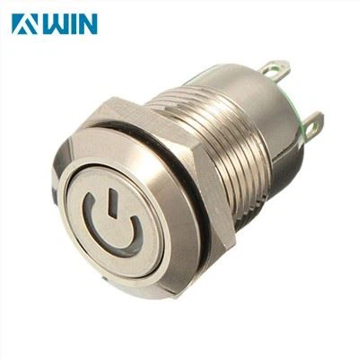 12MM metalen drukknopschakelaar