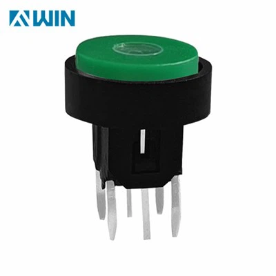 Verticale verlichte toetsschakelaar